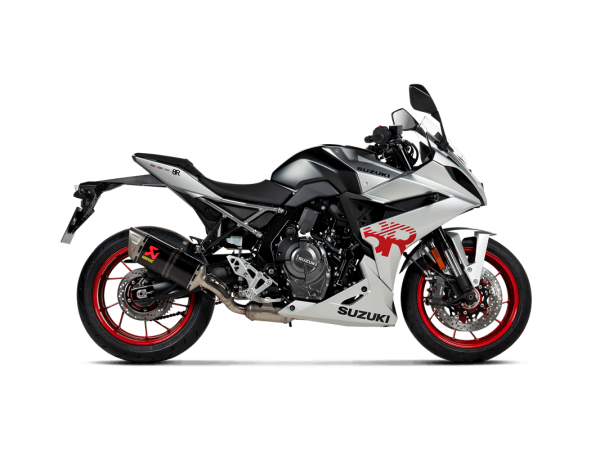 Akrapovic Auspuff Komplettanlage Edelstahl SUZUKI GSX-8S/GSX-8R