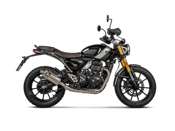 Akrapovic Auspuff Slip-On TRIUMPH Scrambler 400 X / Speed 400