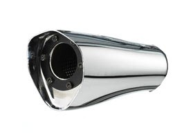 Akrapovic Auspuffdämpfer (ohne Anbaumaterial), oben