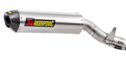 Akrapovic Auspuffdämpfer (ohne Anbaumaterial)