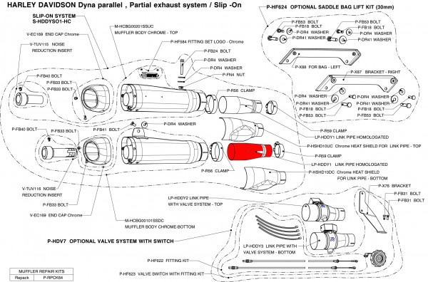 Akrapovic Zwischenrohr Slip-on- Edelstahl- V4A