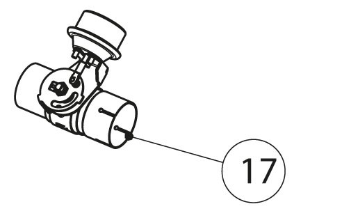 Akrapovic Rohr mit Unterdruckdose