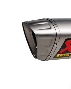 Akrapovic Endkappenset für V4A/Titan Dämpfer inkl. Nietband & Edelstahl- V4A Niete